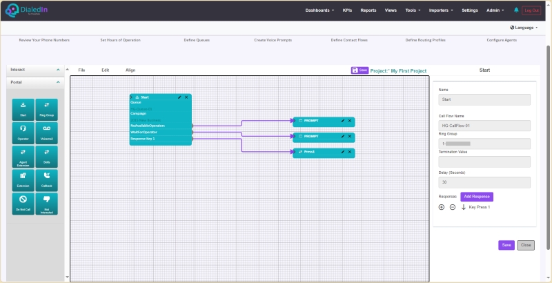 Contact Flow GUI Tool