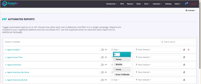 Automated Reports