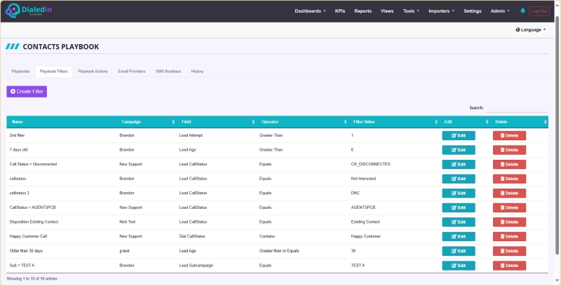 Contacts Playbook