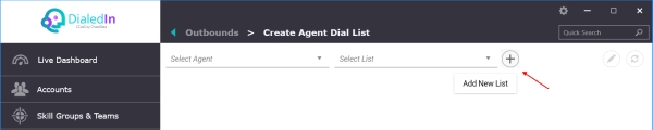 Agent Dial List