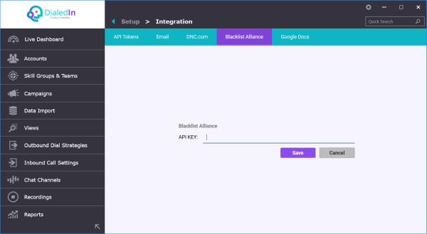 Pre-Defined Integrations